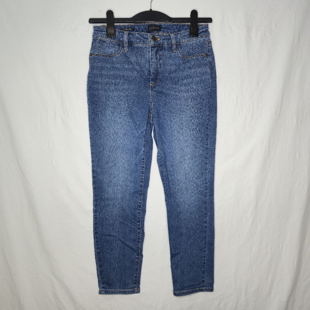 Talbots Ladies Jeggings Crop Jeans Leggings Denim Blue Size 4